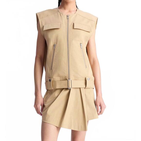 NEW A.L.C. cal utility jacket in desert beige